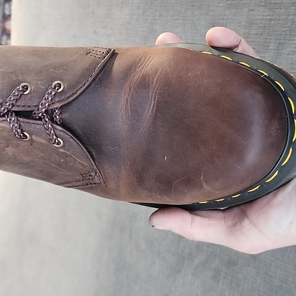 Dr Martens 1461 Crazy Horse Oxfords - Picture 6 of 7